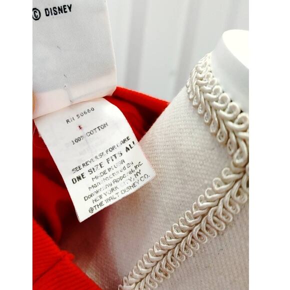 Disney Mickey & Co Embroidered TShirt One Size Fits All Multicolor - Picture 5 of 5